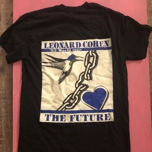 VINTAGE Leonard Cohen Tour shirt